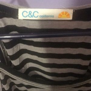 C and C California striped tank size S